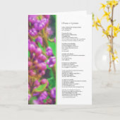 Ik beloof om harder te proberen...Relaties Kaart (Gele Bloem)