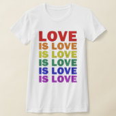 Ik beloof u dat ik LGBT-Q Pride Proud Ally T-shirt (Laagn)