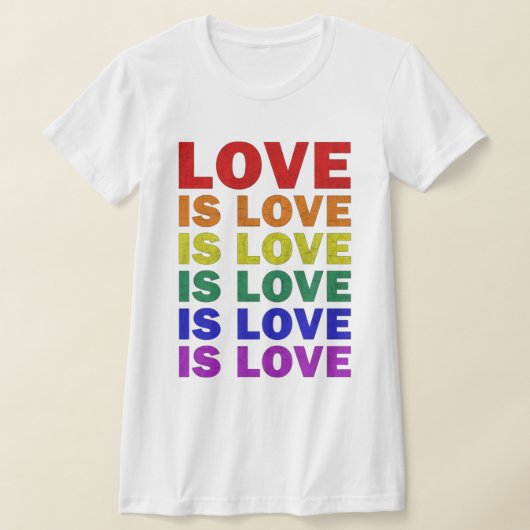 Ik beloof u dat ik LGBT-Q Pride Proud Ally T-shirt (Laagn)