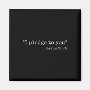 Ik beloof u Kamala Harris Vs Trump Dete Quote Magneet