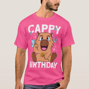 Ik ben 10 Bday Capybara 10th Birthday Capybara T-shirt