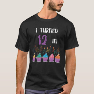 Ik ben 12 geworden in quarantaine t-shirt