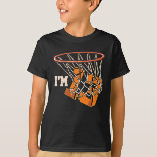 Ik ben 13 Basketball Theme Birthday Party Celebrat T-shirt