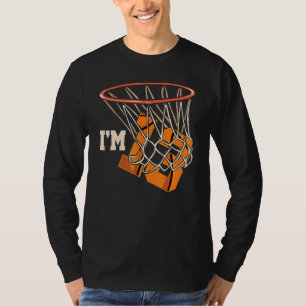 Ik ben 13 Basketball Theme Birthday Party Celebrat T-shirt