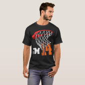 Ik ben 14 basketbalspeler van de 14e verjaardag t-shirt (Voorkant volledig)