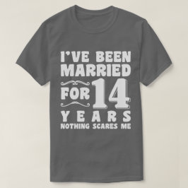 Ik Ben 14 Jaar Getrouwd Huwelijksverjaardag T-shirt