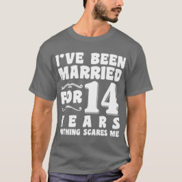 Ik Ben 14 Jaar Getrouwd Huwelijksverjaardag T-shirt