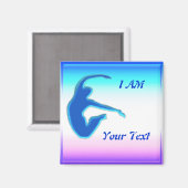 IK BEN 1 SJABLOON MAGNEET (Voorkant / Achterkant)