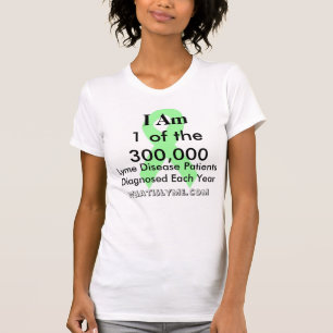 Ik ben 1 van de 300.000 Lyme Disease T-shirts