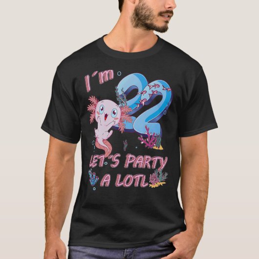 Ik ben 22 jaar oud... 22 jaar oud. t-shirt (Voorkant)