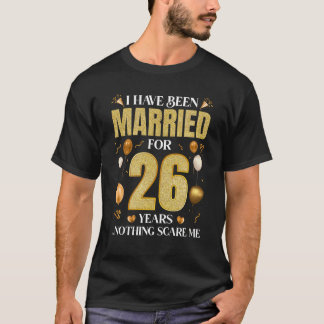 Ik Ben 26 Jaar Getrouwd 26ste Huwelijksverjaardag T-shirt