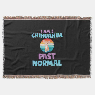 Ik ben 2 Chihuahua voorbij normaal Hondenliefhebbe Deken