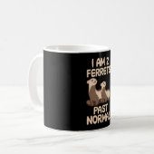 Ik ben 2 fretten voorbij normaal koffiemok (Voorkant links)