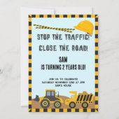 Ik ben 2 jarig in de bouw kaart (Achterkant)