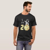 Ik ben 2 ruimteastronaut Kind Moon Walker 2de Birt T-shirt (Voorkant volledig)