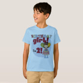 Ik ben 2 Verjaardags Meisje T-shirts en Gifts (Voorkant volledig)