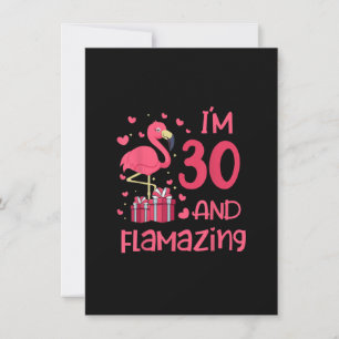 Ik ben 30 en ik ben ontvlammend - verbluffend 30e  kaart