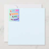 Ik ben 30, ik weet het, ik ben laatbloeier kaart (Achterkant)