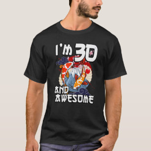 Ik ben 30 jaar en Geweldige Japanse karp Koi visda T-shirt