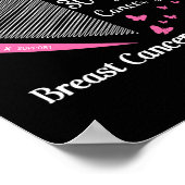 Ik ben 30 jaar kankervrij Borstkanker Overlevende  Poster (Hoek)