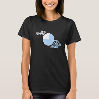 Ik ben 35 en 75 slecht bij de Wiskunde van de Wisk T-shirt