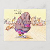 Ik ben 375 kg kwijt. briefkaart (Voorkant)