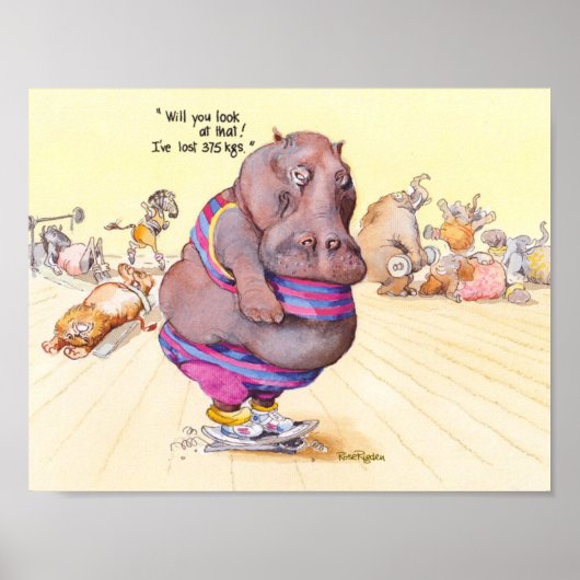 Ik ben 375 kg kwijt. poster (Voorkant)