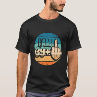 Ik ben 39 plus 1 middelste gember voor een 40e ver t-shirt