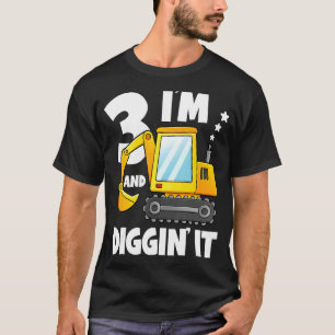 Ik ben 3 jaar en ik citeer het 3 jaar 3rd Birthday T-shirt