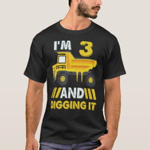 Ik ben 3 jaar en ik citeer het 3 jaar... jongens 3 t-shirt