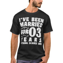 Ik ben 3 jaar getrouwd Hochzeitstaug Hochzeit Anni