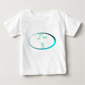 Ik ben 3 T-shirt (Voorkant)