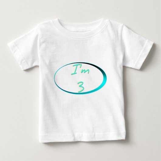 Ik ben 3 T-shirt (Voorkant)