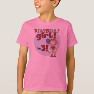 Ik ben 3 Verjaardags Meisje Tshirts en Geschenken