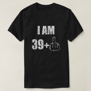 Ik ben 40 jaar oud grappig mannen shirt