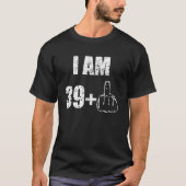 Ik ben 40 jaar oud grappig mannen shirt (Voorkant)