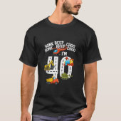 Ik ben 40e verjaardag Cool Trucks Lover 40 Jaar Ou T-shirt (Voorkant)