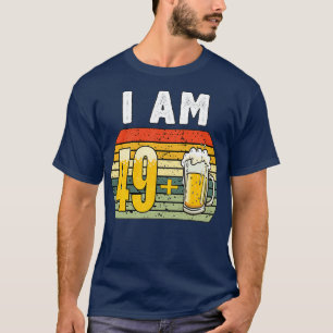 Ik ben 49 plus bier 50e verjaardag t-shirt