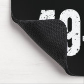 Ik ben 49 plus één grappig 50ste verjaardag mannen muismat (Hoek)