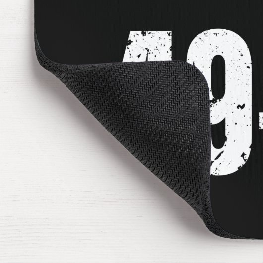 Ik ben 49 plus één grappig 50ste verjaardag mannen muismat (Hoek)