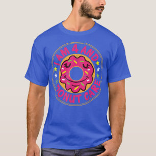 Ik ben 4 en zorg voor de vierde verjaardag van de t-shirt