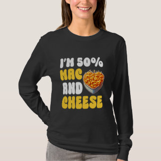Ik ben 50 Mac en Cheese Pasta American Macaroni T-shirt