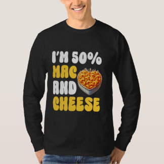 Ik ben 50 Mac en Cheese Pasta American Macaroni T-shirt
