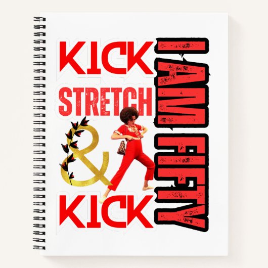 IK BEN 50 NOTITIEBOEK (Voorkant)