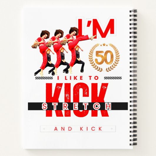 IK BEN 50 NOTITIEBOEK (Achterkant)