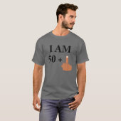 Ik ben 50 plus 1 Funny 51St Birthday 1969 1970 T-shirt (Voorkant volledig)