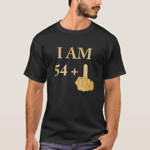 Ik ben 54 plus 1 Funny 55th Birthday 1965 1966 T-shirt