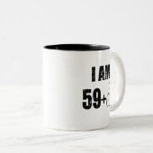 Ik ben 59 plus 1, 60ste verjaardag mok 1957 (Voorkant rechts)