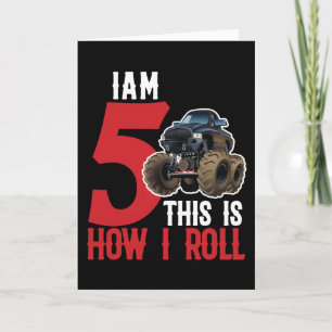 Ik ben 5 dit is hoe ik Monster Truck rol Kaart