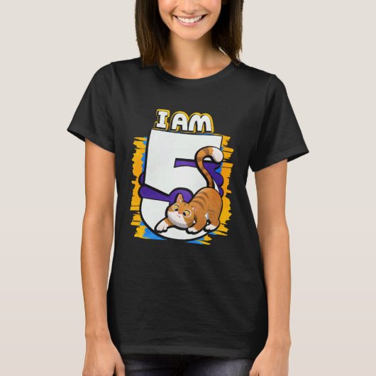 Ik ben 5 kat t-shirt (Voorkant)